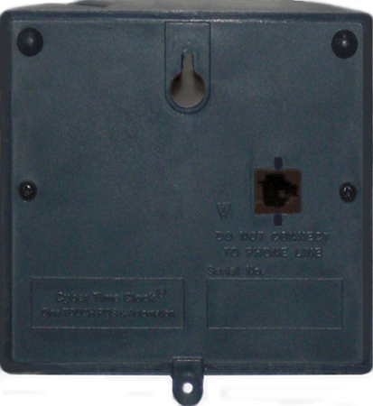 back of CyberClock